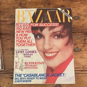 March 1978 Harper's Bazaar Magazine with Liza Minnelli